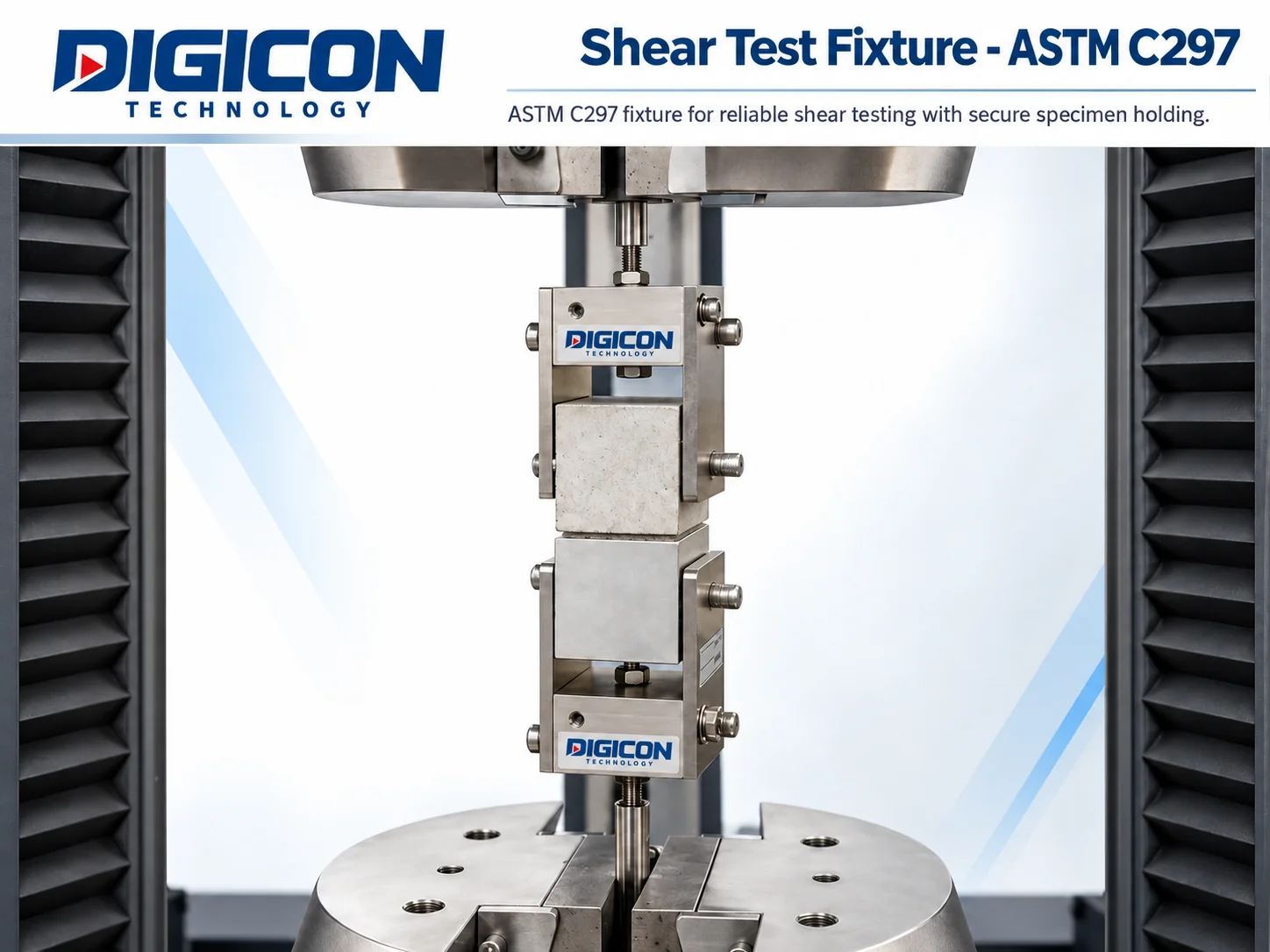 Sandwich construction test fixture reference